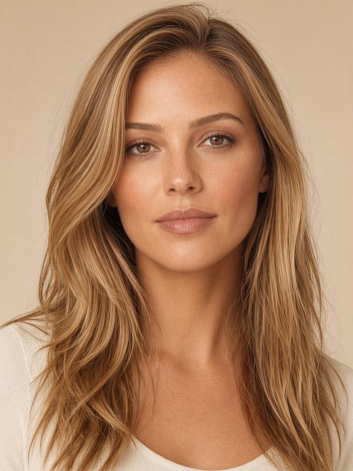 Honey blonde